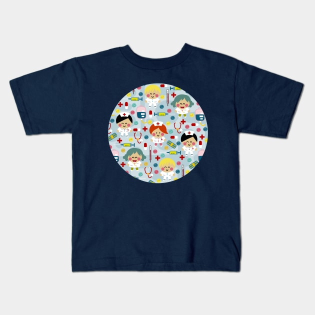 Hospital Kids T-Shirt by soniapascual